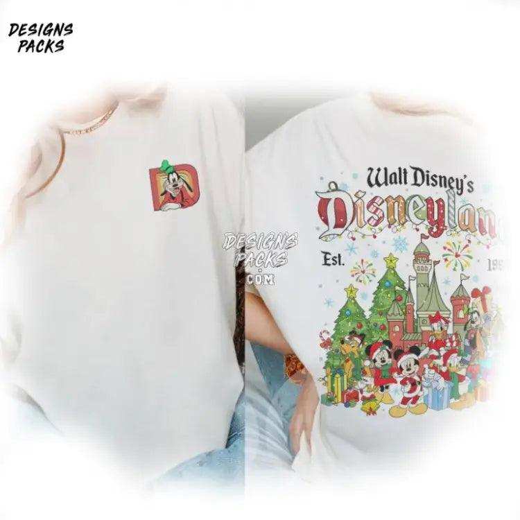 Goofy Xmas Magic Kingdom Christmas Cartoon Mickey And Friends Land Png Design