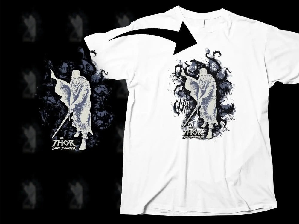 Gore Thor Love and Thunder Graphic Print Png Digital Download
