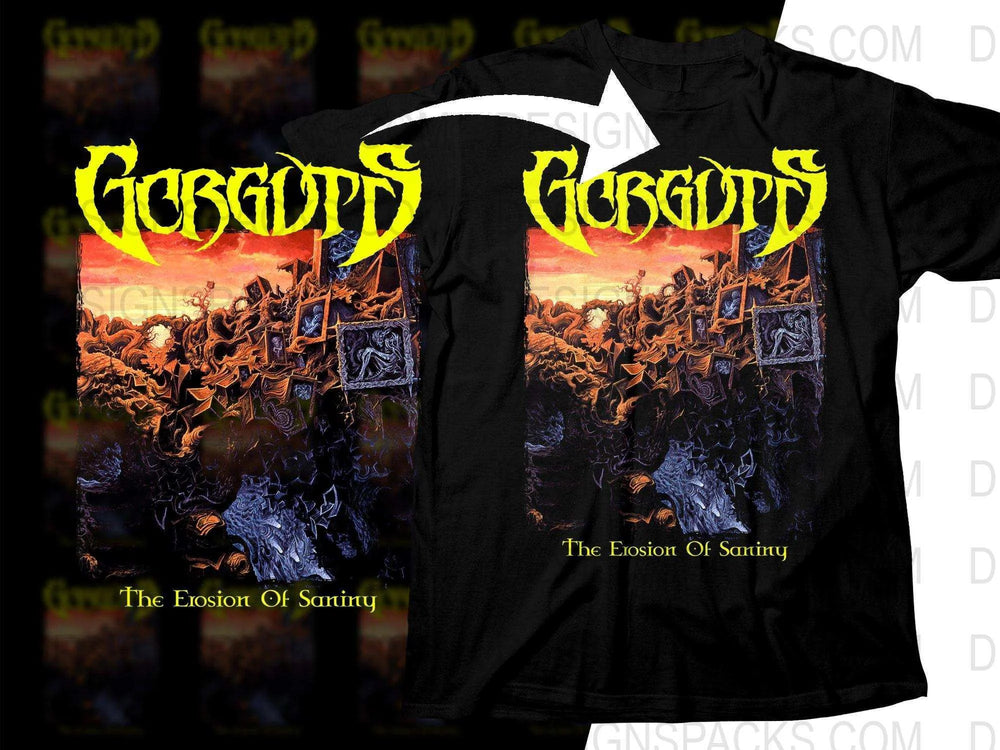 Gorguts The Erosion Of Sanity Rock Png Halftone Digital Download