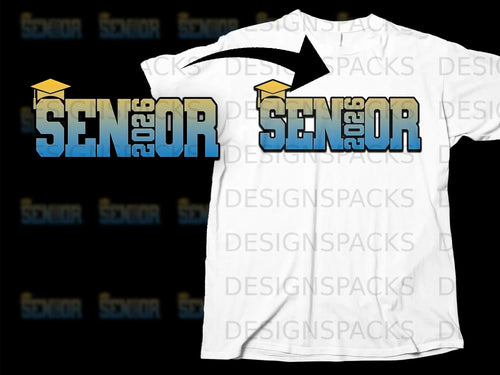 White t-shirt with a 