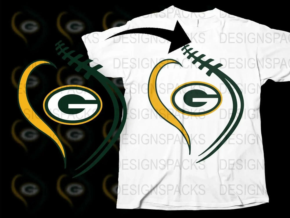 Green Bay Football Team T-Shirt, Fan Gear, Sports Apparel, Graphic Tee, Unisex Clothing