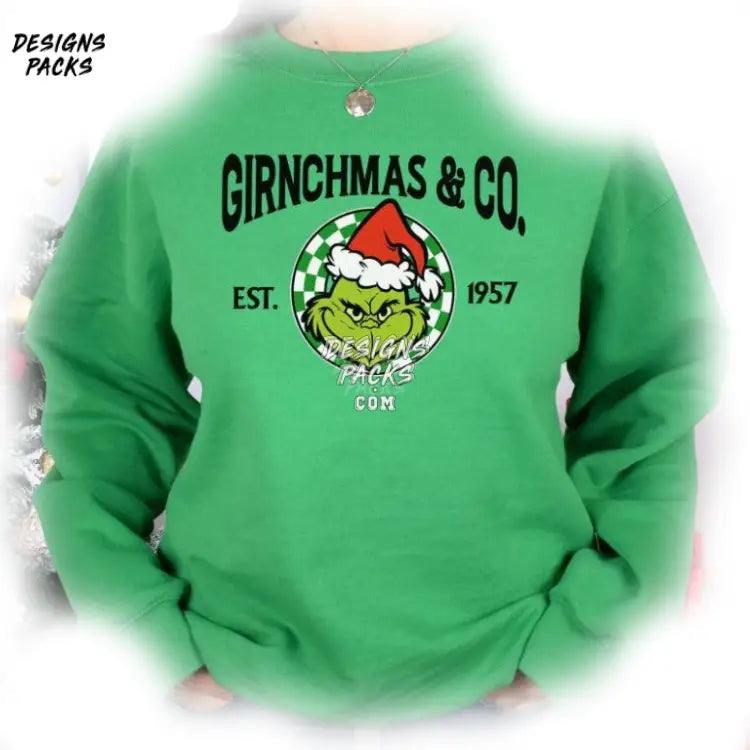 Grinch Christmas Grinchmas & Co Png Design