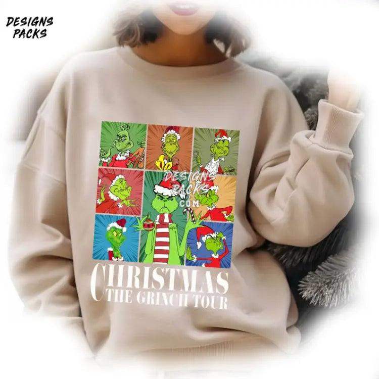 Grinch Christmas Grinchmas Tour Png Design