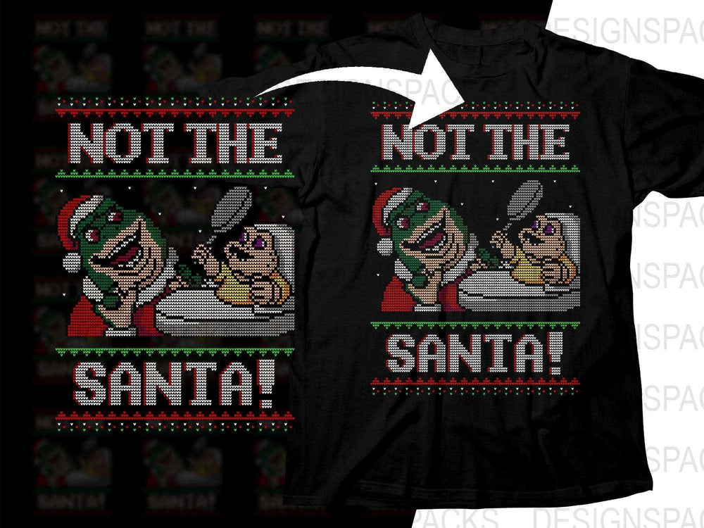 Grinch Christmas Not The Santa Png Digital Download Festive Design