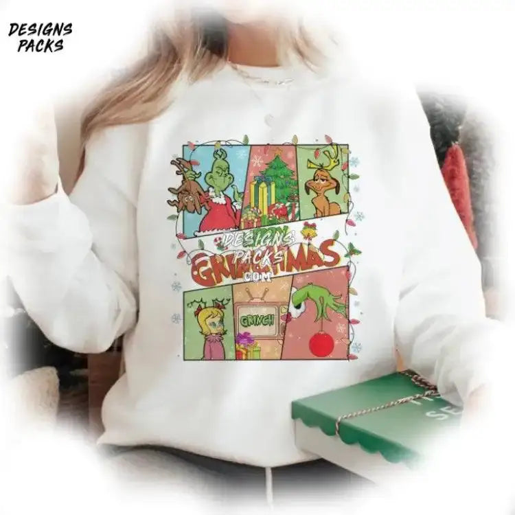 Grinchmas Merry Christmas Xmas Png Design