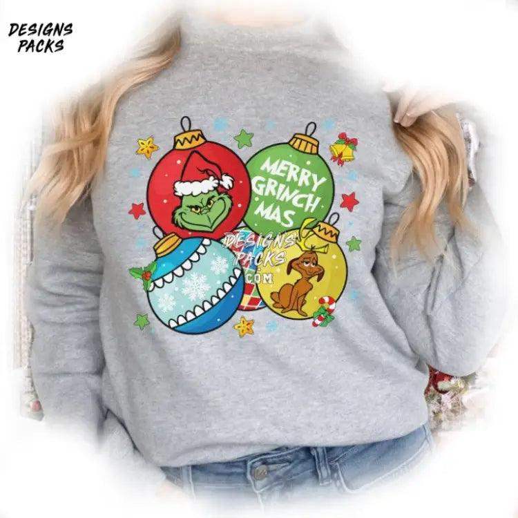 Grinchmas Xmas Merry Png Design