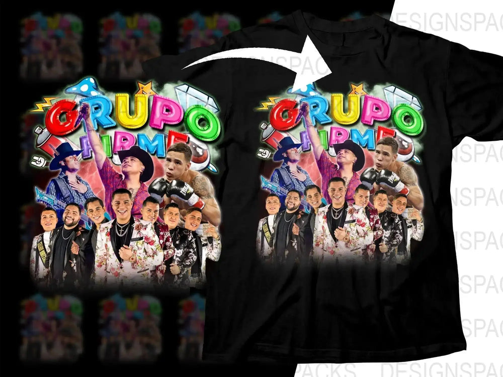 Grupo Firme Fan Art Music Bootleg Graphic Png Digital Download