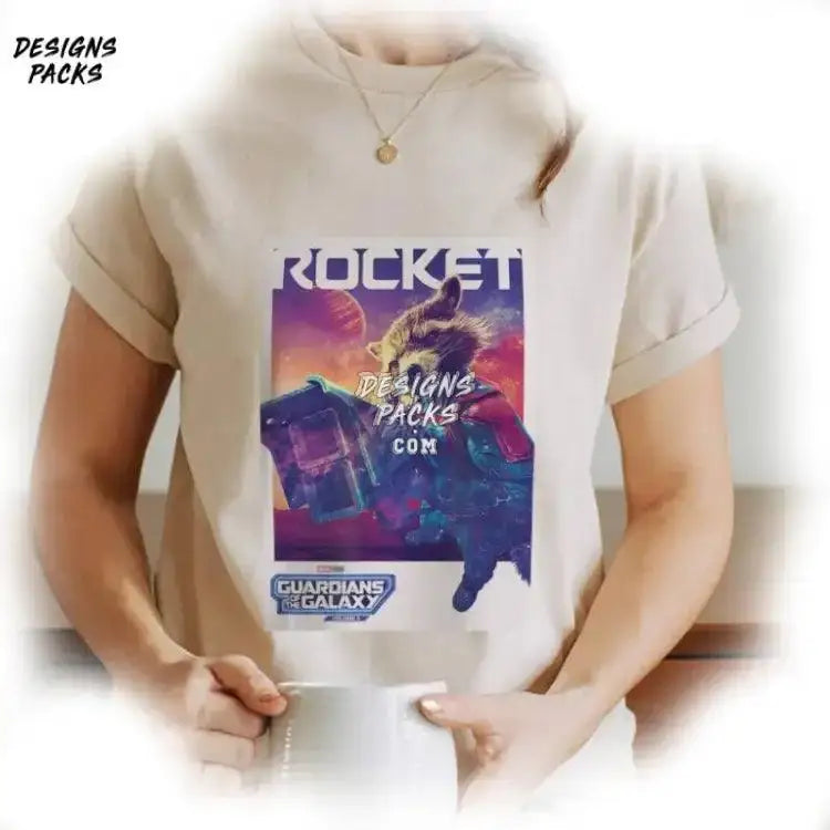 Guardians Of The Galaxy Avengers Team Rocket Raccoon Png Design