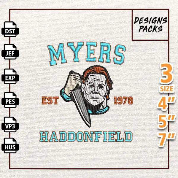 Haddonfield Embroidery Design