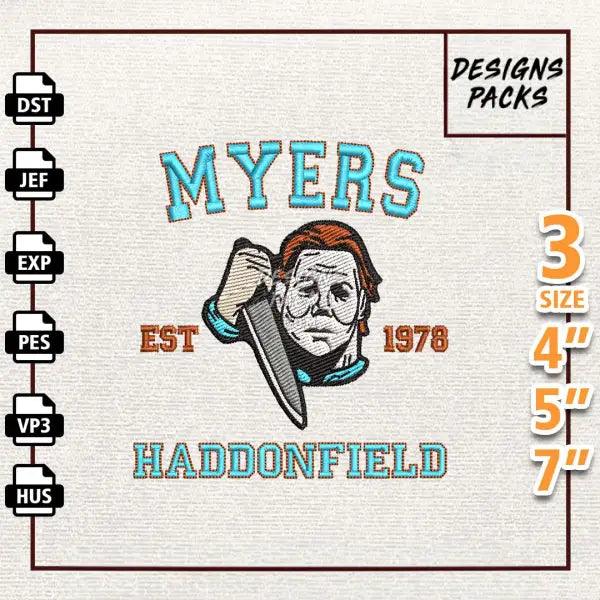 Haddonfield Embroidery Design