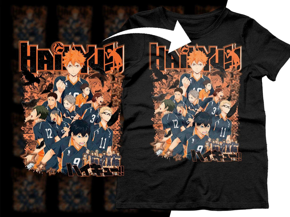 Haikyuu Anime Volleyball Team Png Digital DOWNLOAD