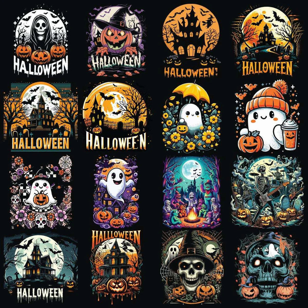 19 Halloween Designs Bundle PNG