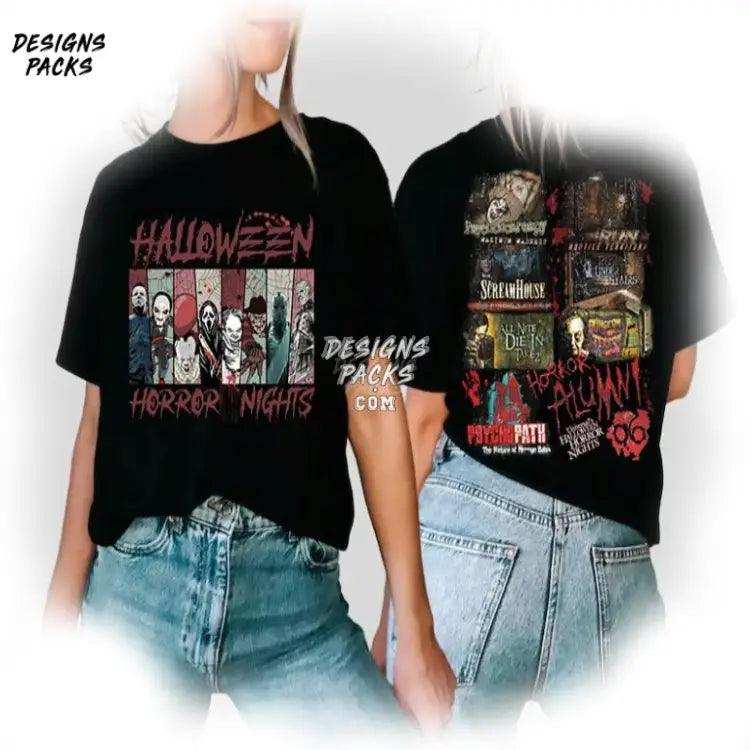 Halloween Horror Nights Universal Studios Scary Movie Png Design