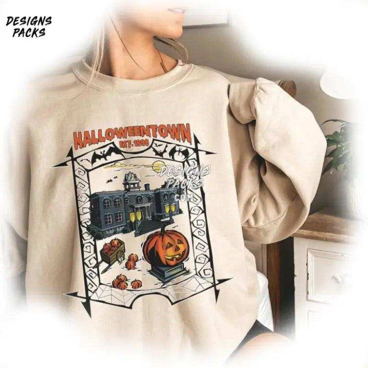 Halloweentown University Halloween Vintage 1998 Png Design