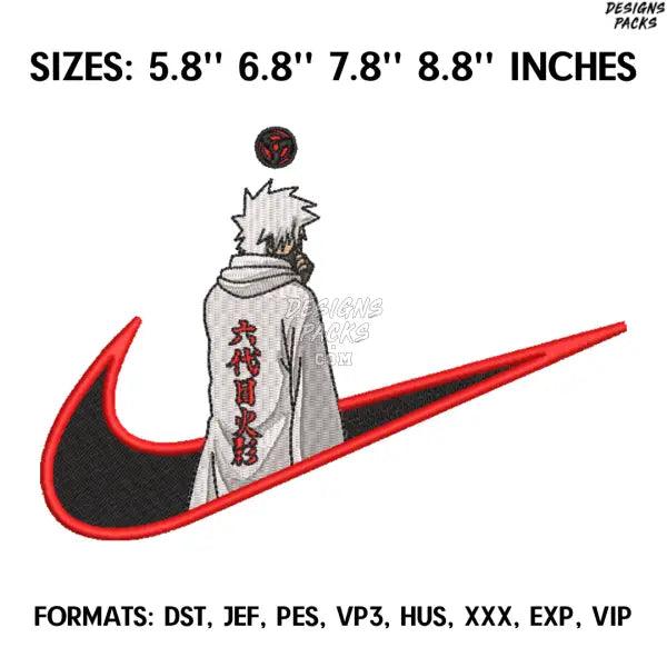 Hatake Kakashi Embroidery Design File Pes, Anime design Naruto, Embroidery Pattern. Anime Naruto art, Anime Pes Design