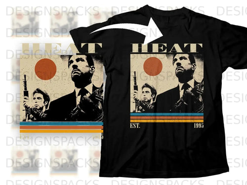 Black t-shirt with 