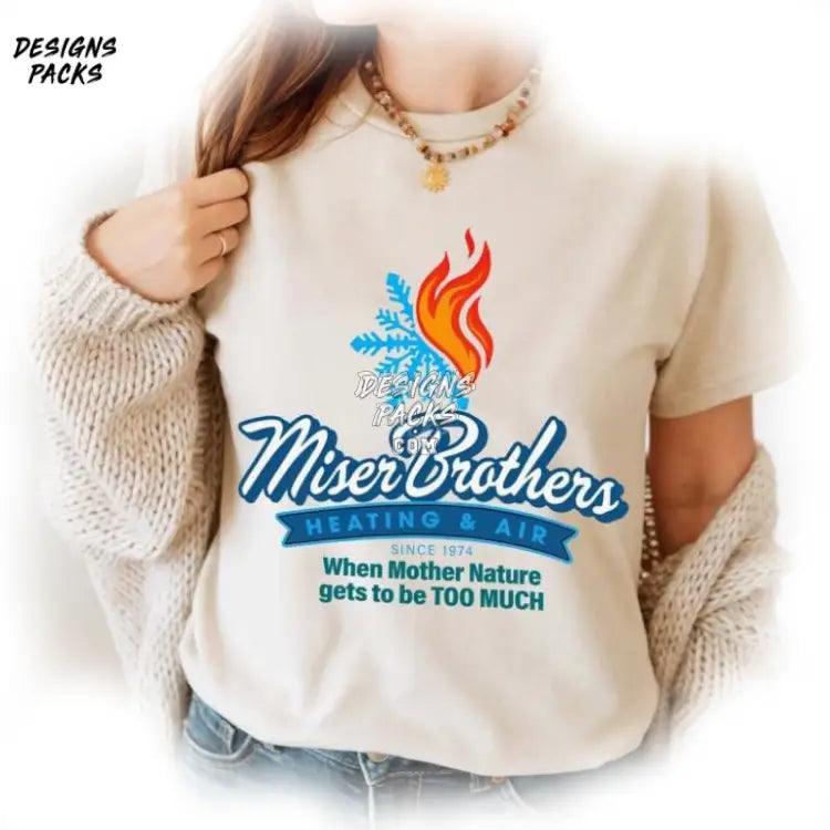 Heat Miser Brothers Christmas Png Design