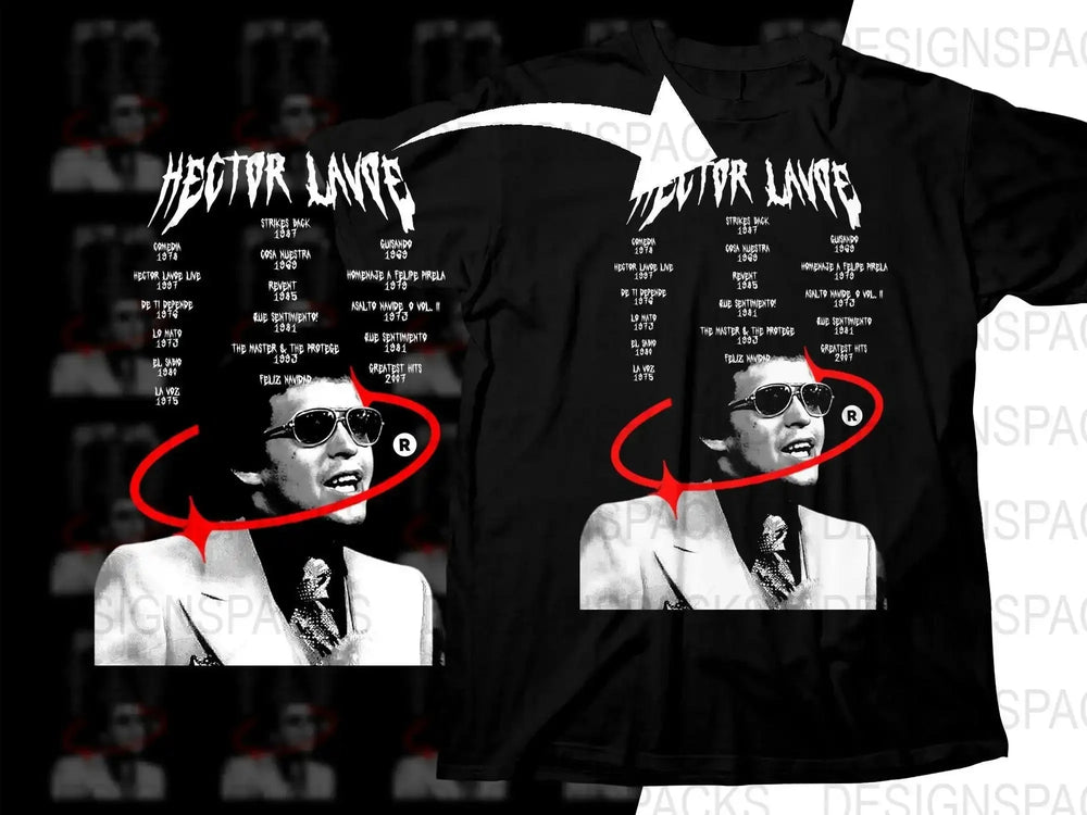 HECTOR LAVOE Music Artist Streetwear Png Digital Download
