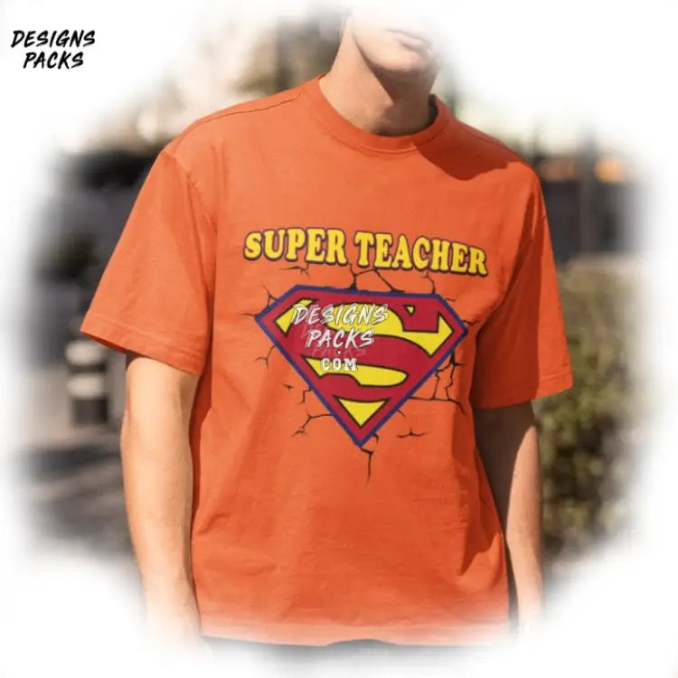 Hero Teacher Super Superhero Png Design