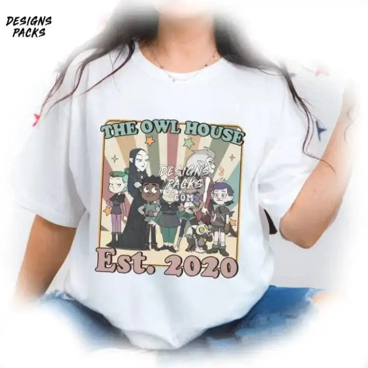 Hexside School Of Magic And Demonics Luz Amity King Cartoon The Owl House Est 2020 Png Design