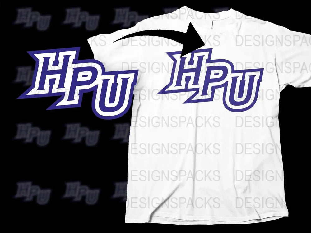 High Point Panthers College Football Png Digital Download