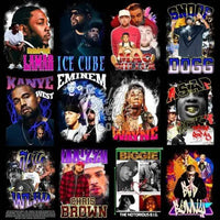 Load image into Gallery viewer, 50 Hip Hop Rap Male V1 Designs Bundle PNG
