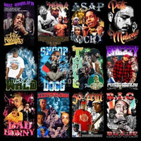 Load image into Gallery viewer, 50 Hip Hop Rap Male V3 Designs Bundle PNG
