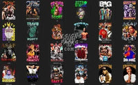 Load image into Gallery viewer, 50 Hip Hop Rap Male V3 Designs Bundle PNG
