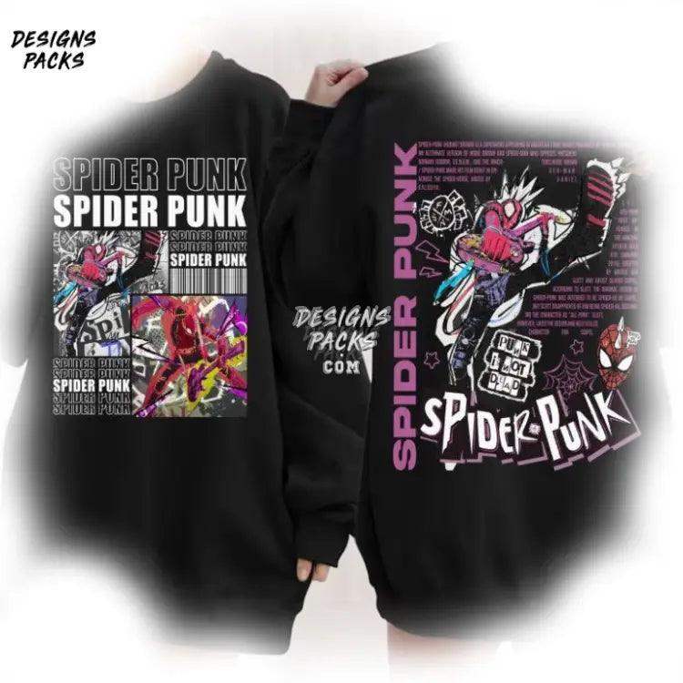 Hobie Brown Miles Morales Spider Punk Png Design