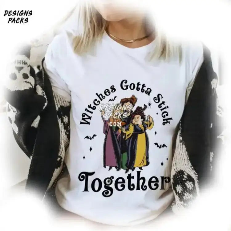 Hocus Pocus Sanderson Sisters Retro Halloween Png Design
