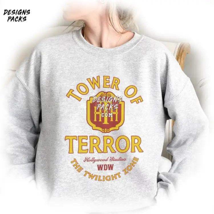 Hollywood Studios Halloween Sublimation The Twilight Zone Tower Of Terror Png Design