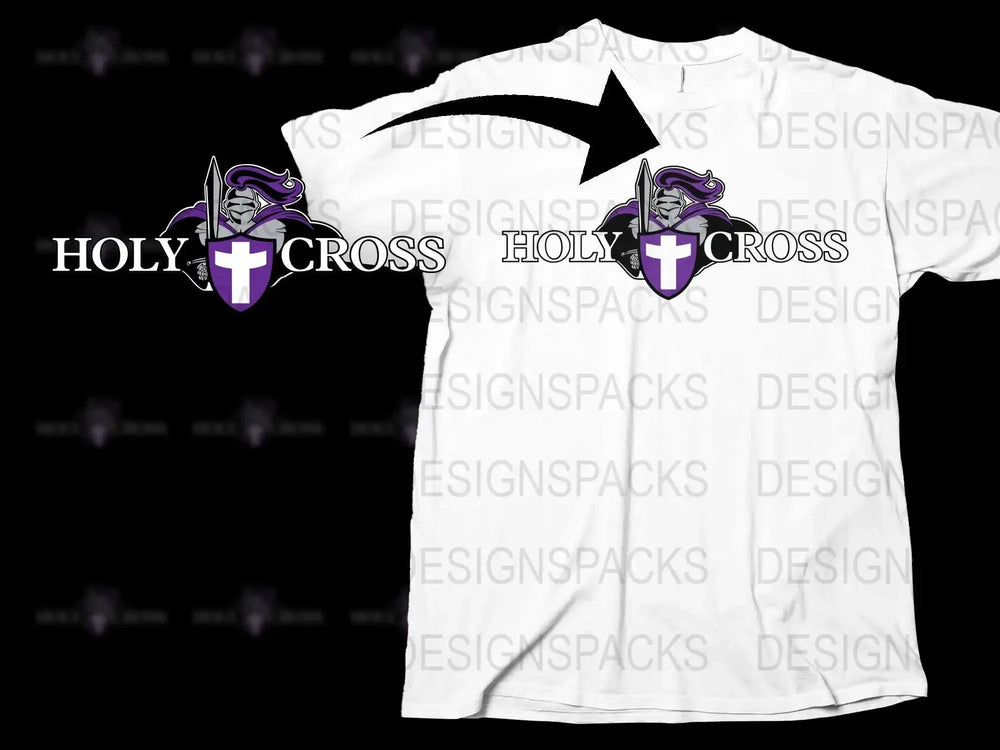 Holy Cross Crusaders College Football Png Digital Download