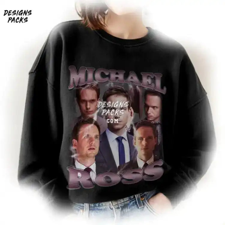 Homage Michael Ross Suits Movie Fan Vintage Png Design