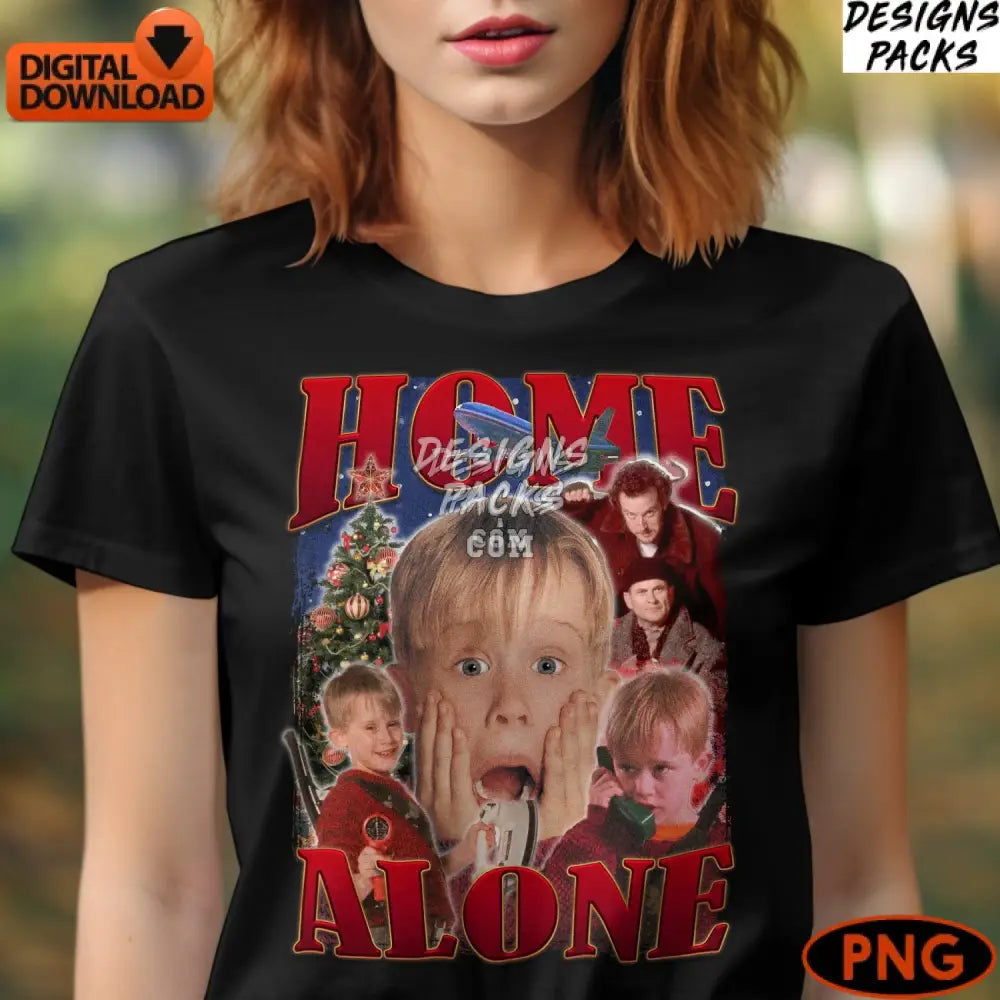 Home Alone Movie Digital Print Family Christmas Comedy Classic Film Png Download 90S Nostalgia