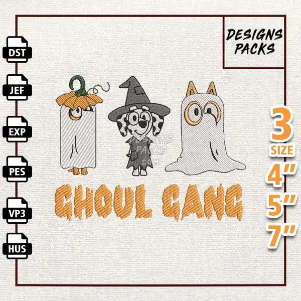 Horror Characters Embroidery Design