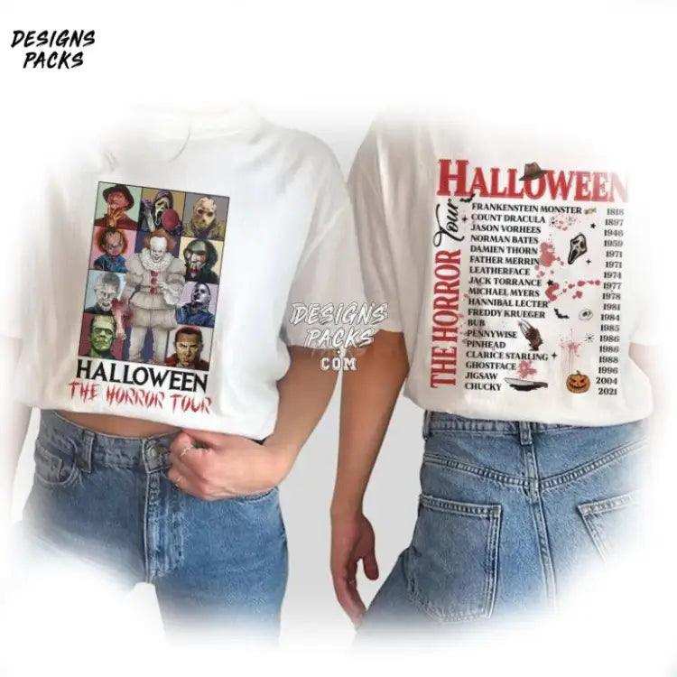 Horror Characters Universal Studios Halloween Nights Png Design