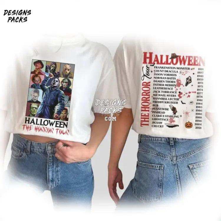 Horror Characters Universal Studios Halloween Nights Png Design