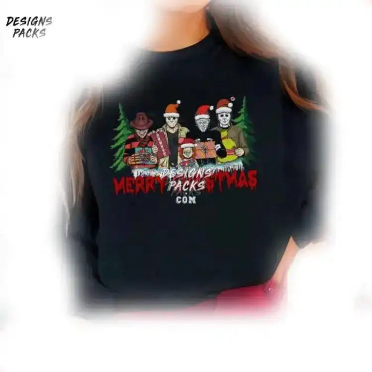 Horror Christmas Character Characters Png Design