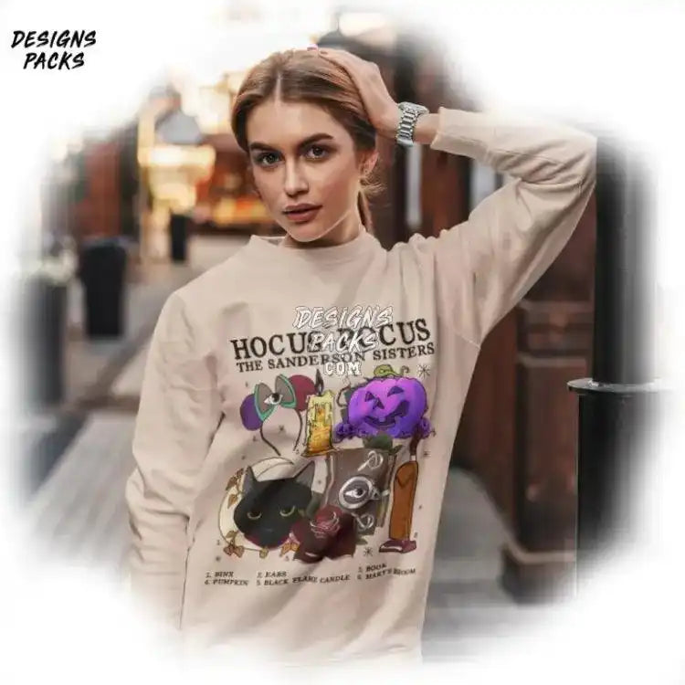 Horror Halloweens Halloween Costumes Hocus Pocus Png Design