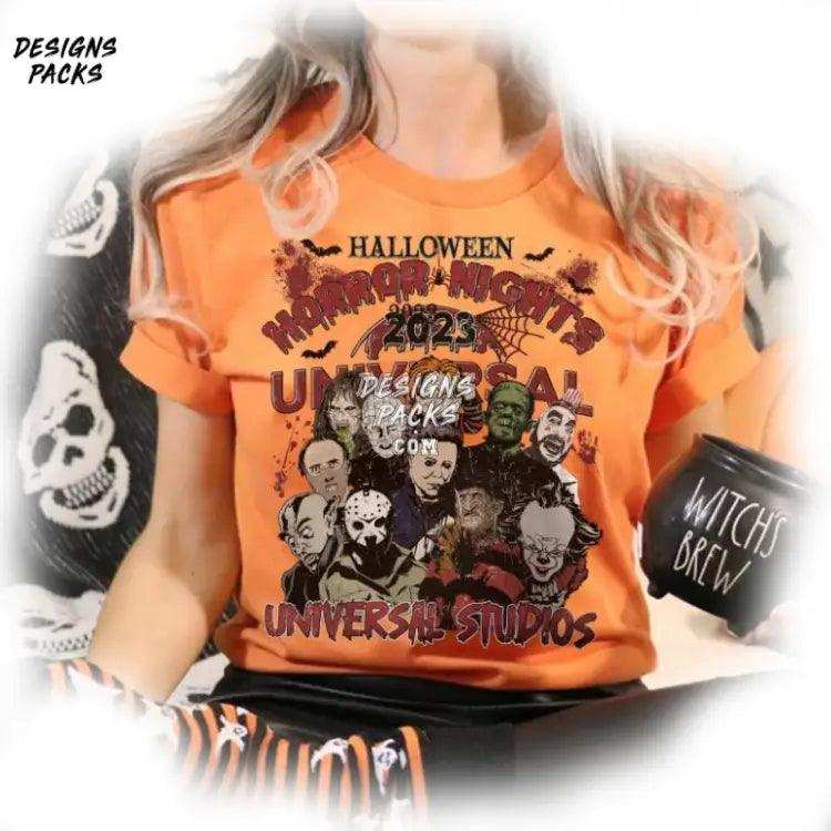 Horror Nights Universal Studios Scary Movie Studio Png Design