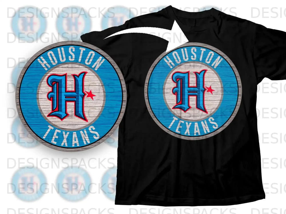 Houston Texans H Logo Graphic T-Shirt Product