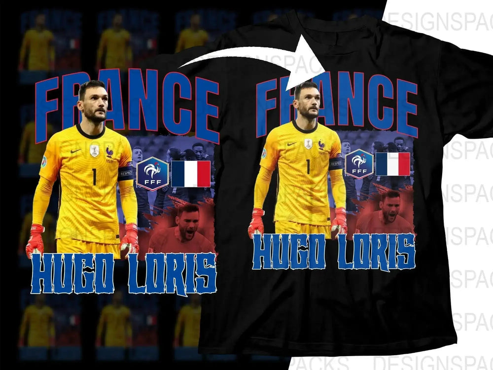 Hugo Lloris France Soccer Goalkeeper Graphic Soccer Png Digital Download