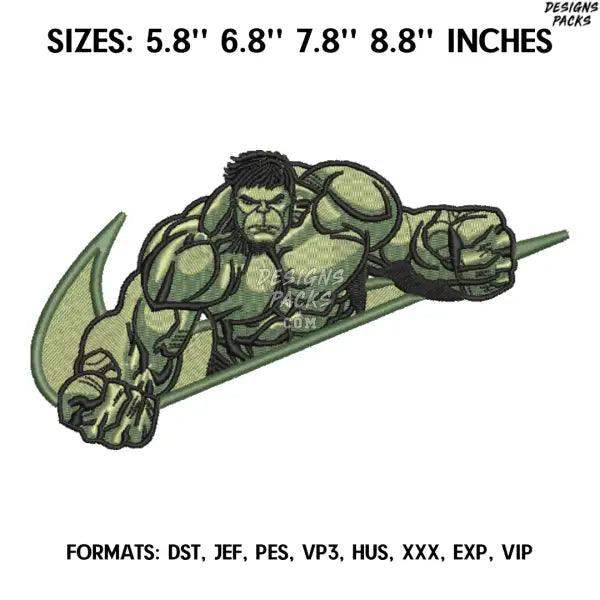 Hulk Embroidery Design File, Marvel Embroidery Design, Machine embroidery design, Avengers Embroidery Design