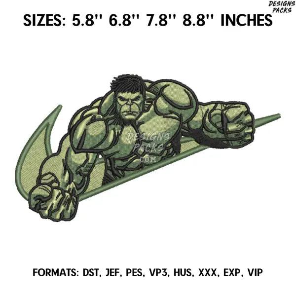 Hulk Embroidery Design File, Marvel Embroidery Design, Machine embroidery design, Avengers Embroidery Design