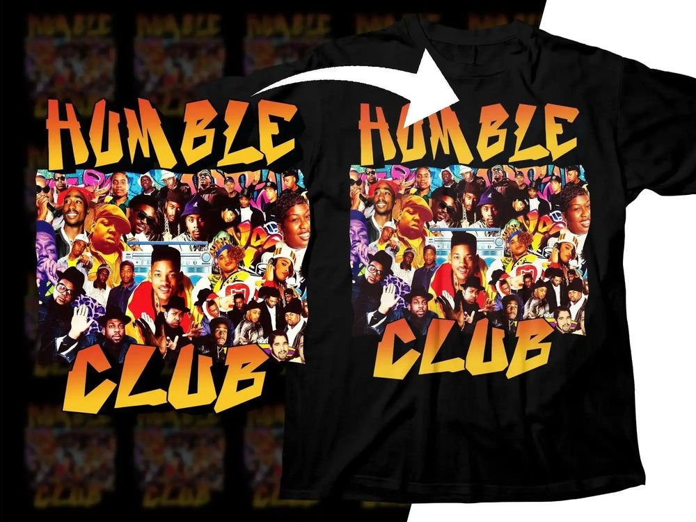 Humble Club Hip Hop Legends Bootleg Png Digital Download