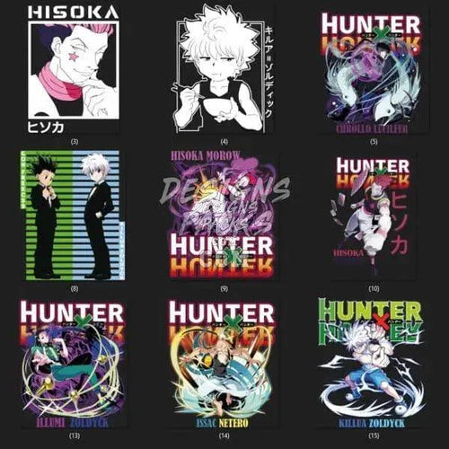 18  Anime Designs Bundle PNG