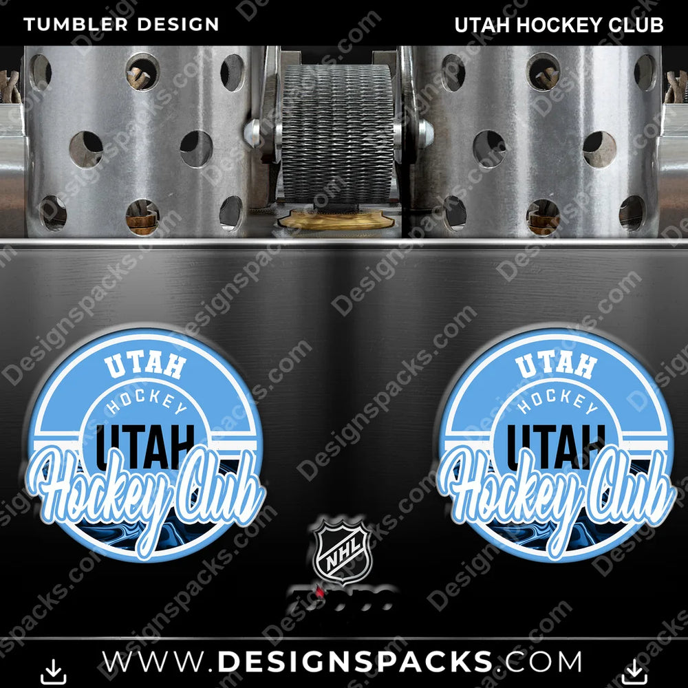 Ice Hockey Zippo Lighter Utah Hockey Club NHL Hockey Tumbler Digital Wrap Design Download