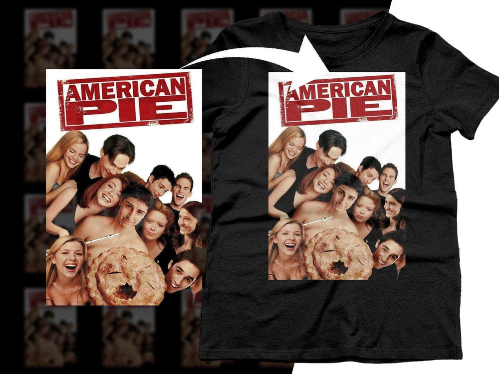 Iconic American Pie Movie Halftone Png Digital Download