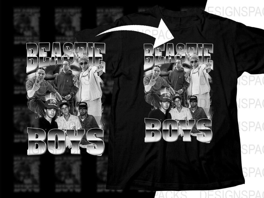 Iconic Beastie Boys Bootleg Graphic Png Digital Download