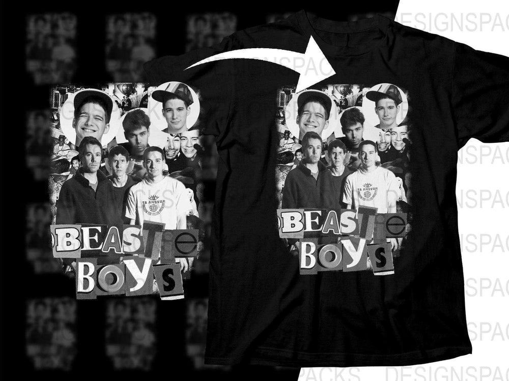 Iconic Beastie Boys Graphic Png Digital Download
